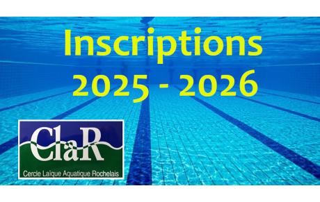 Inscriptions 2025-2026